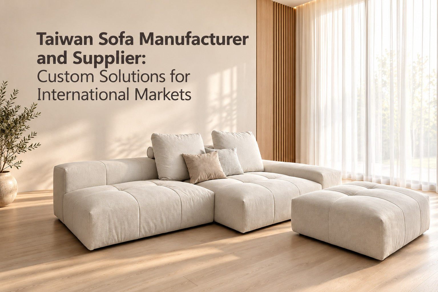 Taiwan Sofa Manufacturer and Supplier: Custom Solutions for International Markets